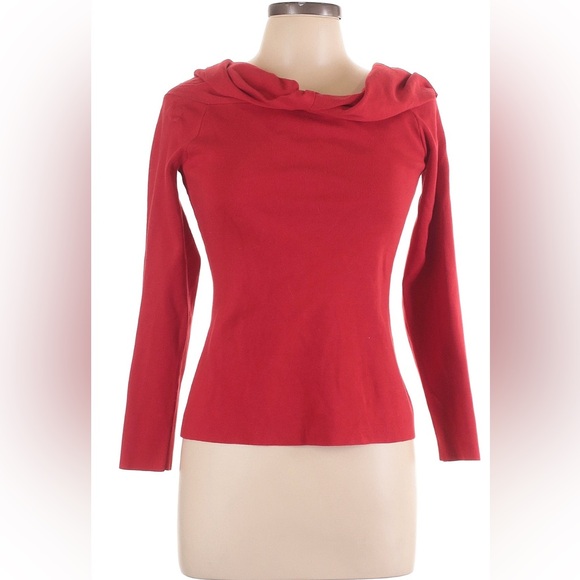 INC International Concepts Tops - INC International Red Long Sleeve Top